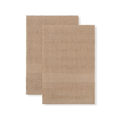 Classic Terry Kitchen Towel, 16x26, 2.38lbs/dz, Solid Taupe
